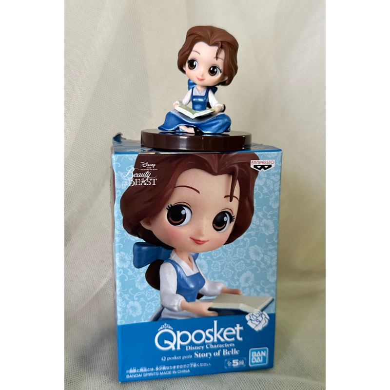 มือสอง โมเดล Q Posket Belle Beauty and the Beast Bandai  ของแท้ ขนาด 3 นิ้ว