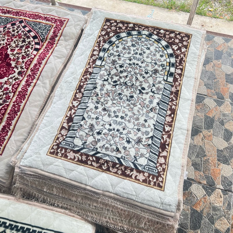 พรมปูละหมาดหนานุ่ม ผ้าปูละหมาดหนา หนานุ่มมาก ลายใหม่