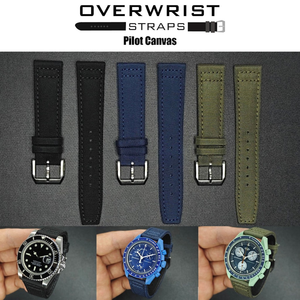 สายนาฬิกา รุ่น Pilot Canvas 20,21,22mm