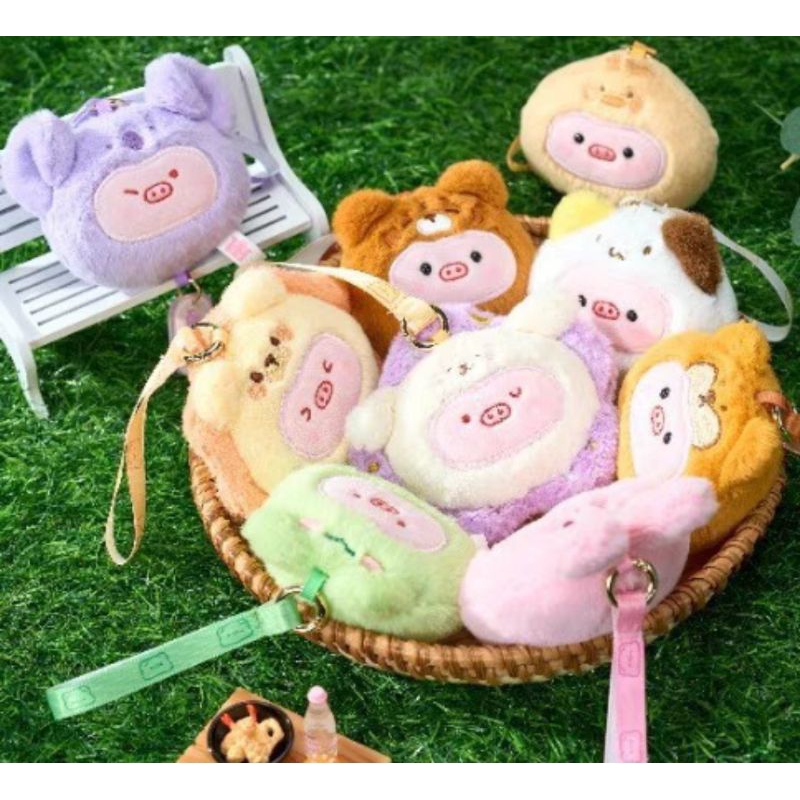 Sweetie Pig Sweet Heart Pig Animal Kingdom พวงกุญแจถุงหอมห้อยกระเป๋าได้