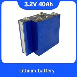 แบตเตอรี่ LiFePo4 40Ah 3.2V Lithium ราคาต่อ1/4ก้อน UPS​ Battery รถกอล์ฟ​ ระบบโซล่าเซลล์ แถมฟรีน็อต