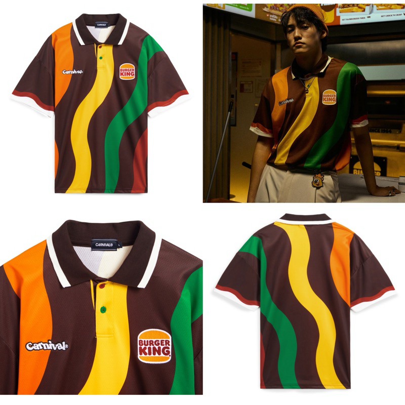 [พร้อมส่ง แท้💯] JERSEY CARNIVAL® x Burger King