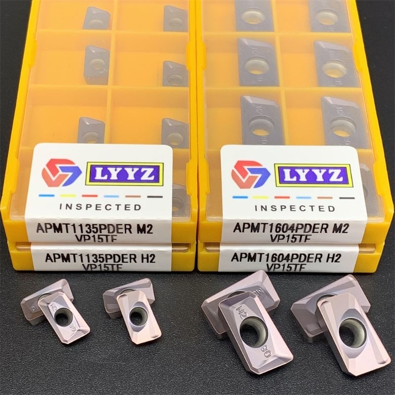APMT1604 M2 VP15TF APMT1604 H2 VP15TF APMT1135 M2 VP15TFCarbide CNC Milling Tool Tip Insert APMT1604