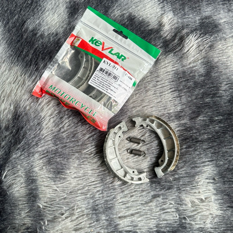 ผ้าเบรคหลังเวฟ100/110i/125i ดรีม100/110i ดีเหมือนแท้ ทนทาน Kevlar