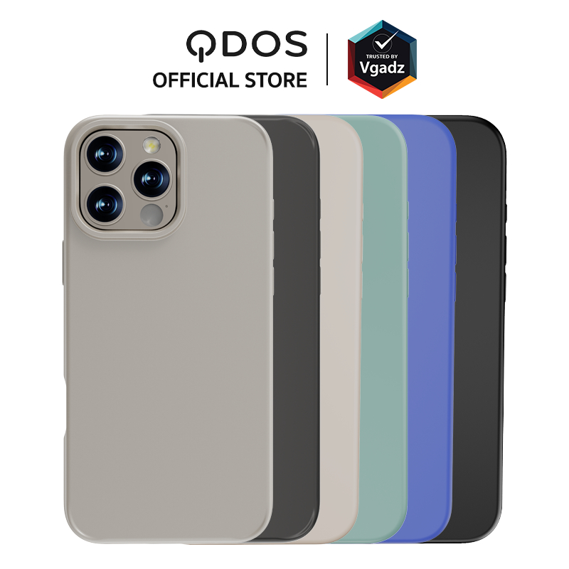 QDOS เคสสำหรับ iPhone 16/ 16 Plus/ 16 Pro/ 16 Pro Max รุ่น Touch Pure with Snap