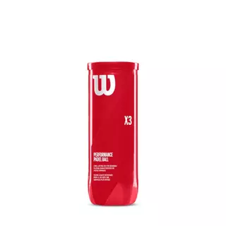 WILSON PADEL X3 - 3 BALL CAN (950 Baht for 4 Can) WR8900801001 Official Store