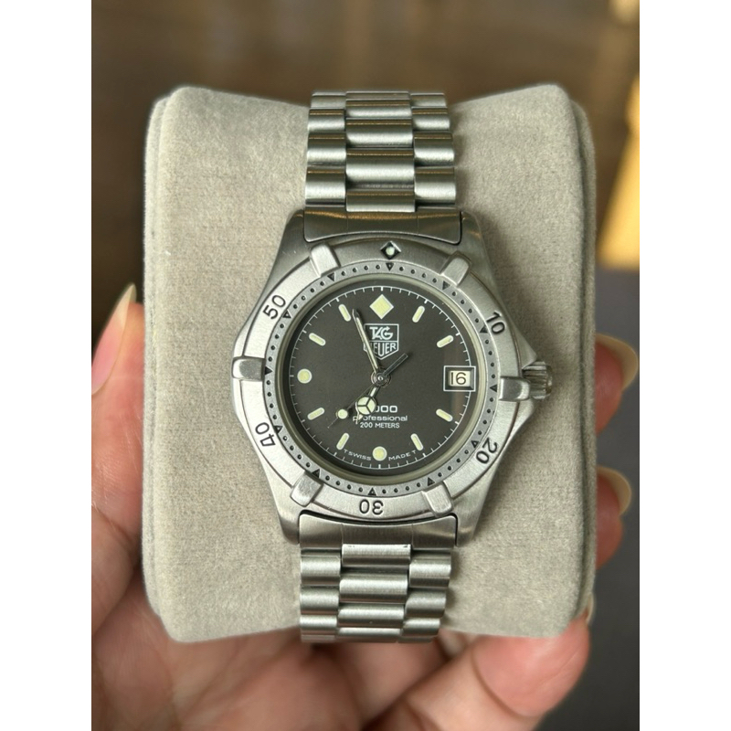 TAG Heuer 2000s Boysize หน้าดำ