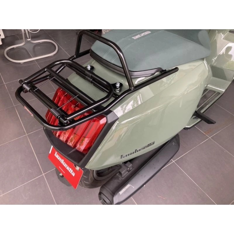 ตะแกรงหลังพับทัวร์ริ่ง Buddy seat สำหรับ Lambretta X300 และ X200​