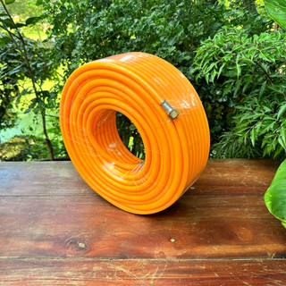 สายพ่นยา  สายพ่นสารเคมี 3 ชั้นแท้ ยาว10 20 30 50 เมตร ขนาด 8.5*14 mm สีส้ม เสริมใยถัก spray hose