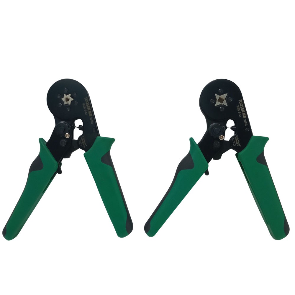 คีมย้ำหางปลากลม 4-6 ด้าน TUOSEN  คีมย้ำสายไฟ คีมย้ำคอร์ดเอ็น CORD END