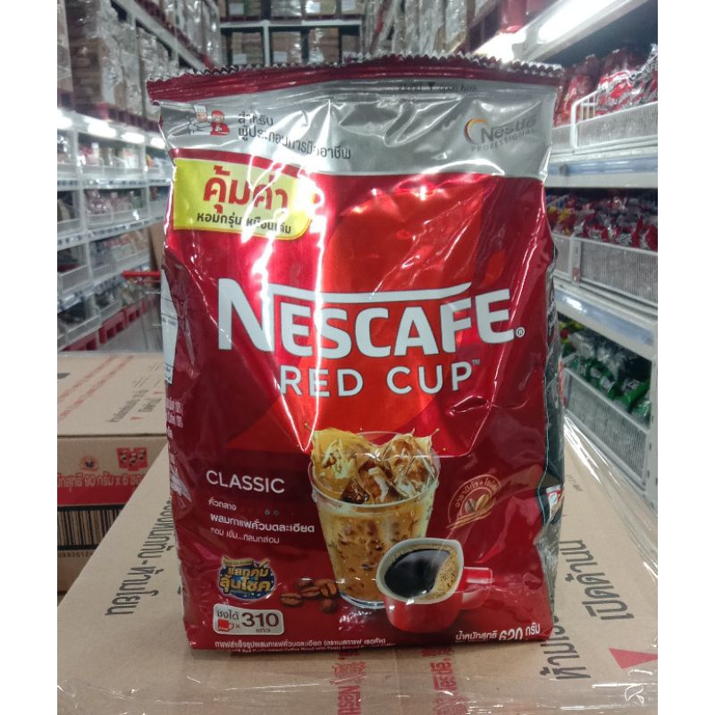เนสกาแฟ RedCup กาแฟผงสำเร็จเรดคัพ ขนาด 620 กรัม