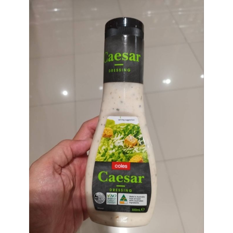Coles  Caesar Dressing น้ำสลัดซีซาร์ 300 ม.ล