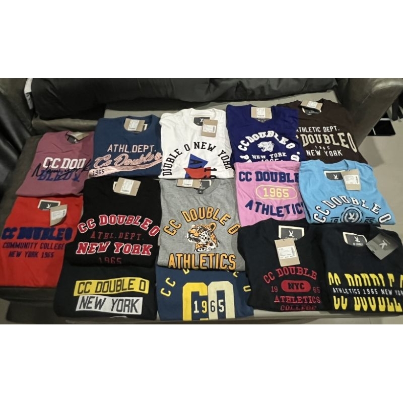 เสื้อccooชายรุ่นกราฟฟิกของแท้​sizeS