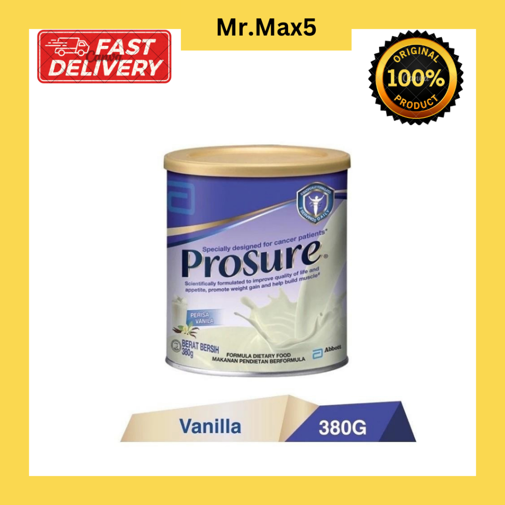 Prosure ชนิดผงกลิ่นวานิลลา 380 กรัมExp.2027