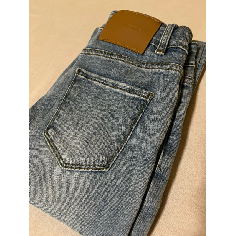 #ยีนส์ป้ายploy PP3588 กางเกงขายาวทรงกระบอกเล็ก size s สีอ่อน #ส่งต่อ #newinpack