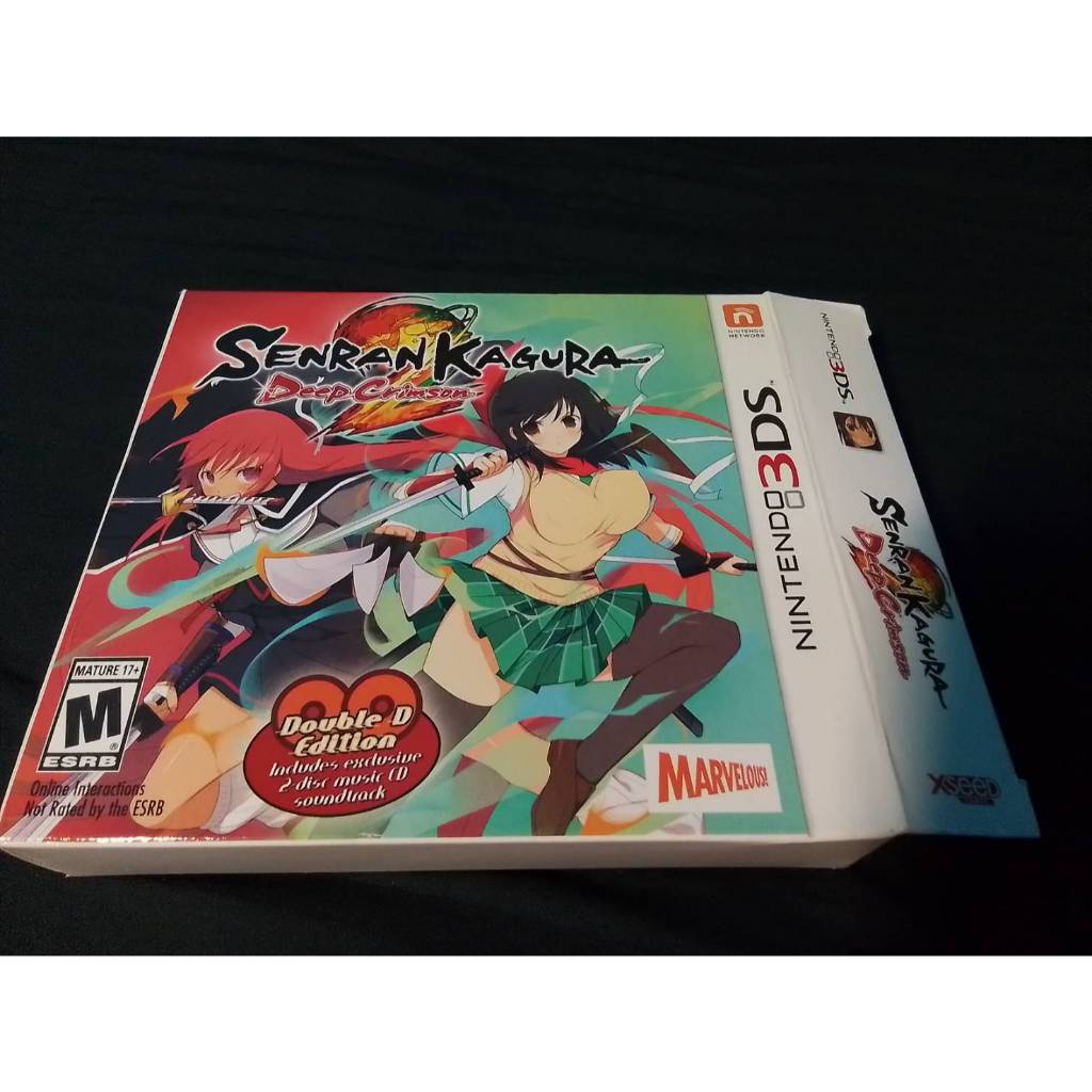 [+..-]SENRAN KAGURA 2 DEEP CRIMSON DOUBLE EDITION NINTENDO 3DS (ZONE US)