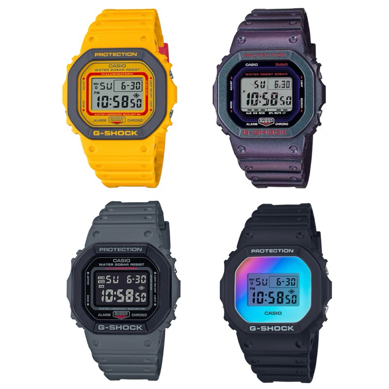 G-Shock รุ่น DW-B5600AH-/ DW-5610Y/ DW-5610SUS-5DR/ DW-5610SU-8DR/DW-5610DN9