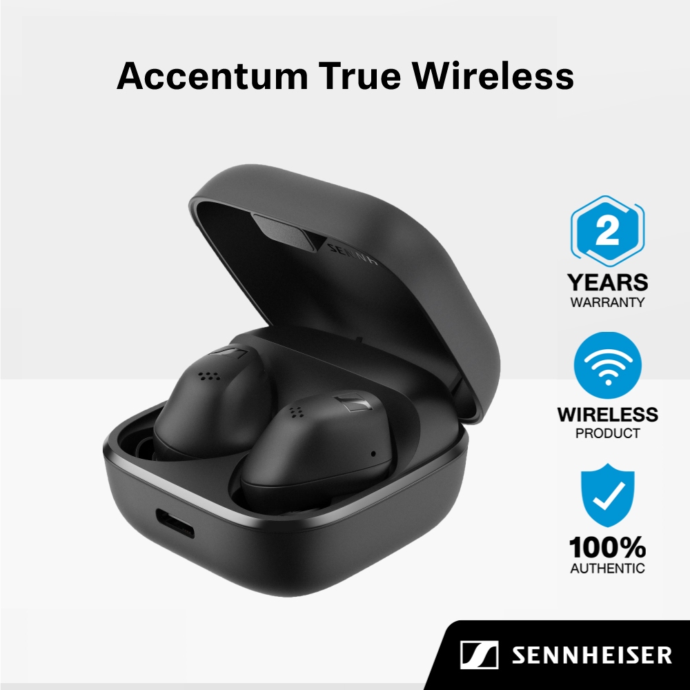 Sennheiser Accentum True Wireless หูฟังไร้สายแบบอินเอียร์ รุ่น Accentum True Wireless
