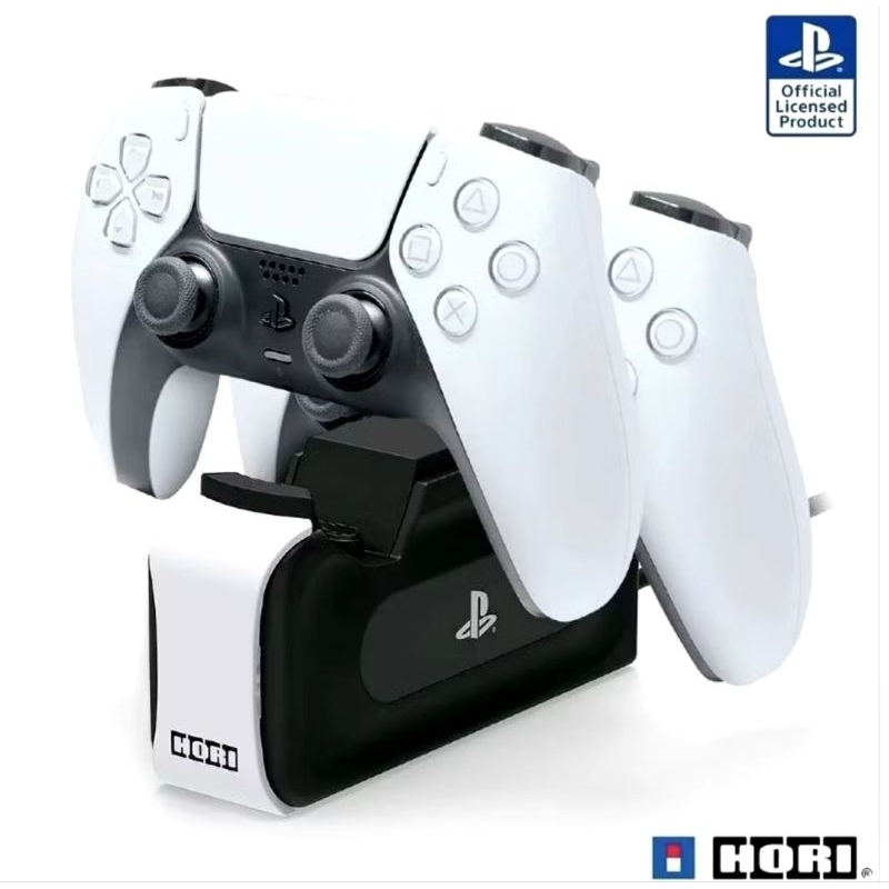 [มือสอง] ขายแท่นชาร์จจอย PS5 ยี่ห้อ Hori ของแท้ สภาพใหม่