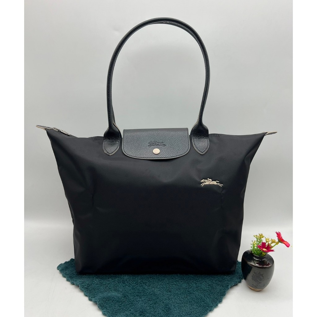 มือสอง Kept Unused Longchamp Le Pliage Original L Long Black