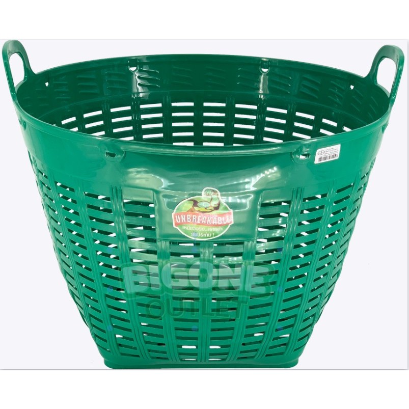 BigOne เข่งพลาสติก เบอร์1-เบอร์5 เข่งใส่ของ เข่งผลไม้ เข่งผัก - รูปที่ 4