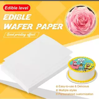 แผ่นเวเฟอร์เคลือบเงา สีสด ไม่พอง ทนชื้น สำหรับพิมพ์ตกแต่ง หนา0.65mm. Wafer Sheet Glossy!!!