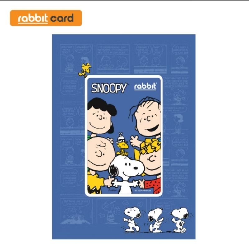 [พร้อมส่ง] บัตรแรบบิท SNOOPY สนูปปี้ bts Rabbit Card สำหรับ Adult และ Student