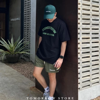 TOMORROW- เสื้อOVERSIZE/Premium รุ่น T-2001 MUST BE BRTTER