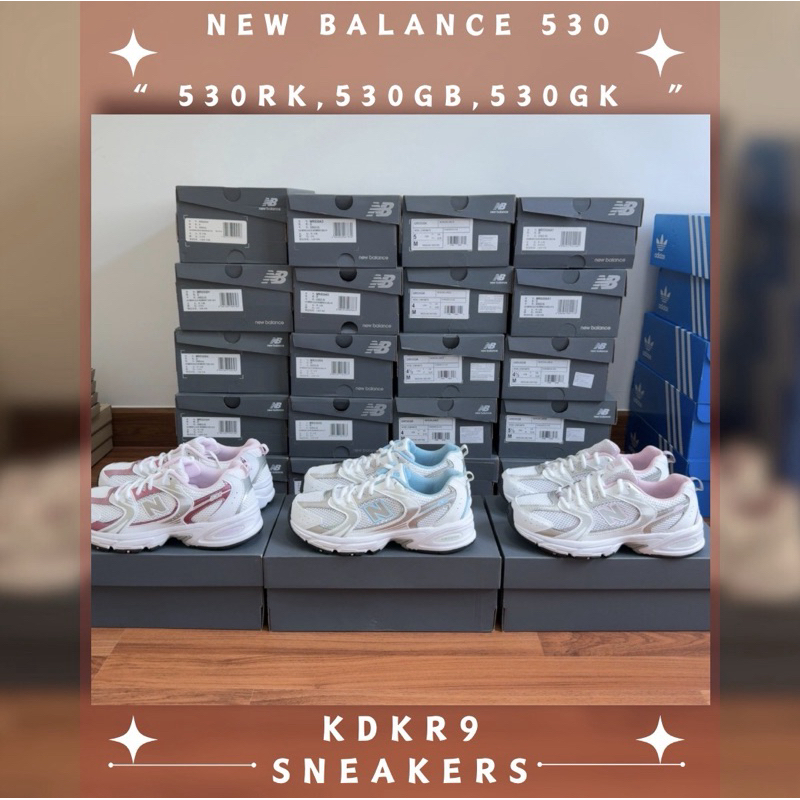 [ พร้อมส่ง ] New Balance GR 530GK GR 530RK GR 530RB ของแท้100%