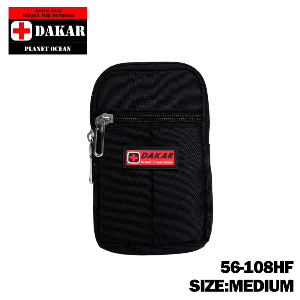 DAKAR กระเป๋าคล้องเข็มขัด (ขนาดกลาง) / คาดเอว รุ่น 56-108HF