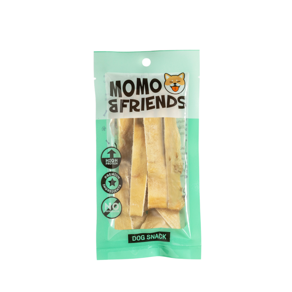ขนมขัดฟันสุนัข โคนหูวัว แบรนด์ Momo&Friends