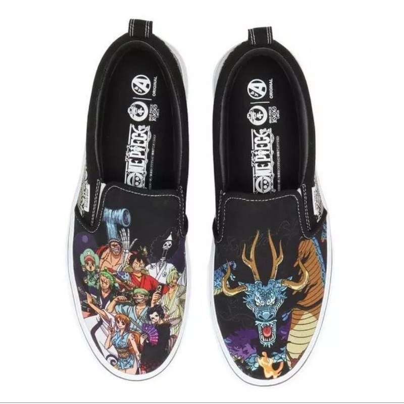 One Piece Collaboration Slip-on Shoes ABC-MART Limited Edition