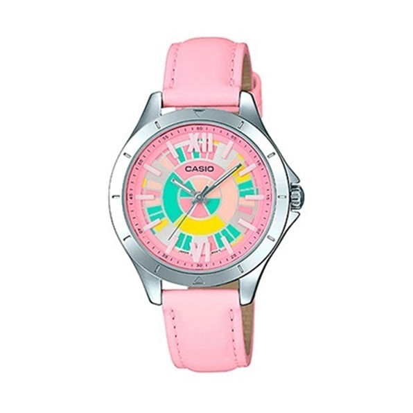 Casio นาฬิกาข้อมือผู้หญิง รุ่น LTP-E129L-4ADF Lady Watch Quartz
