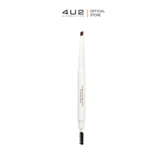 (1แถม1 กด 2 ชิ้นรับโปร)ดินสอเขียนคิ้ว 4U2 BASIC AUTO BROW PENCIL - ดินสอเขียนคิ้ว4u2 เขียนคิ้วหัวตัด ที่เขียนคิ้ว4U2