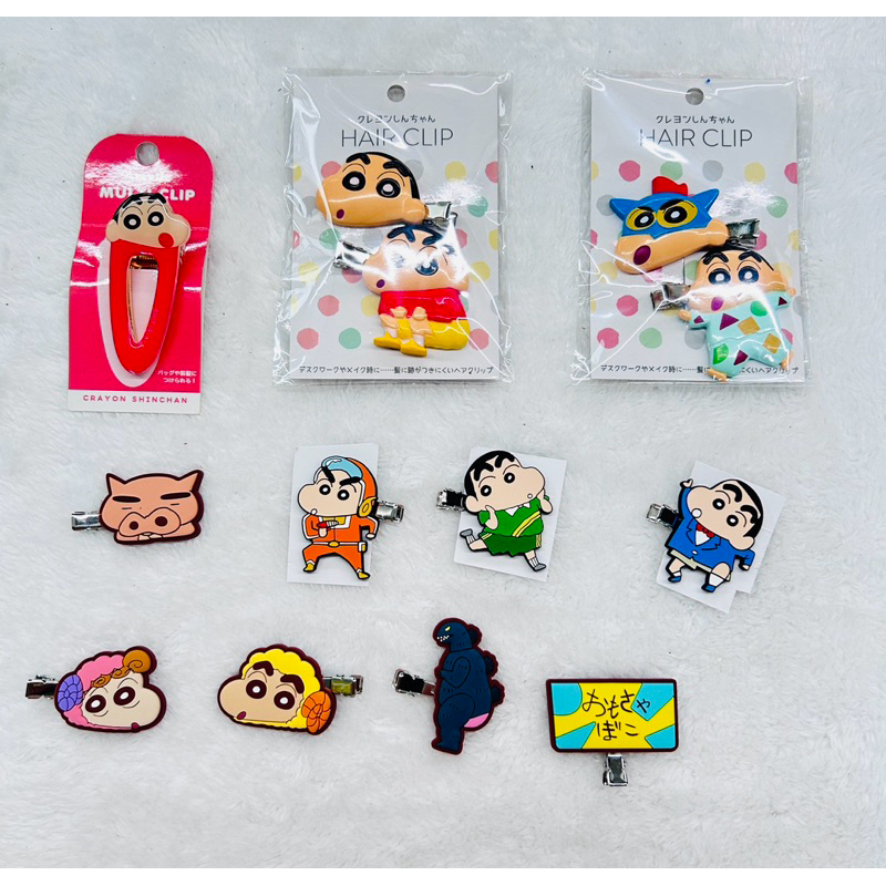 กิ๊บ Shin chan Hair Clips กิ๊บติดผม ของแท้จากญี่ปุ่น