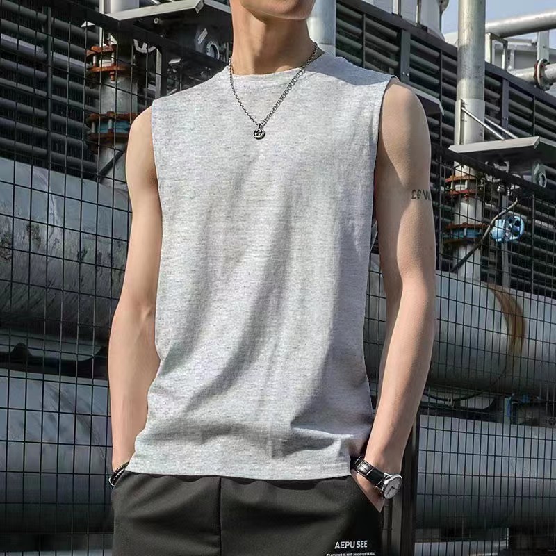 มาใหม่ เสื้อรุ่น  T  104   เสื้อกล้ามลำลอง ไม่มีลาย ใส่ออกกำลังกาย ใส่สบายไม่ร้อน