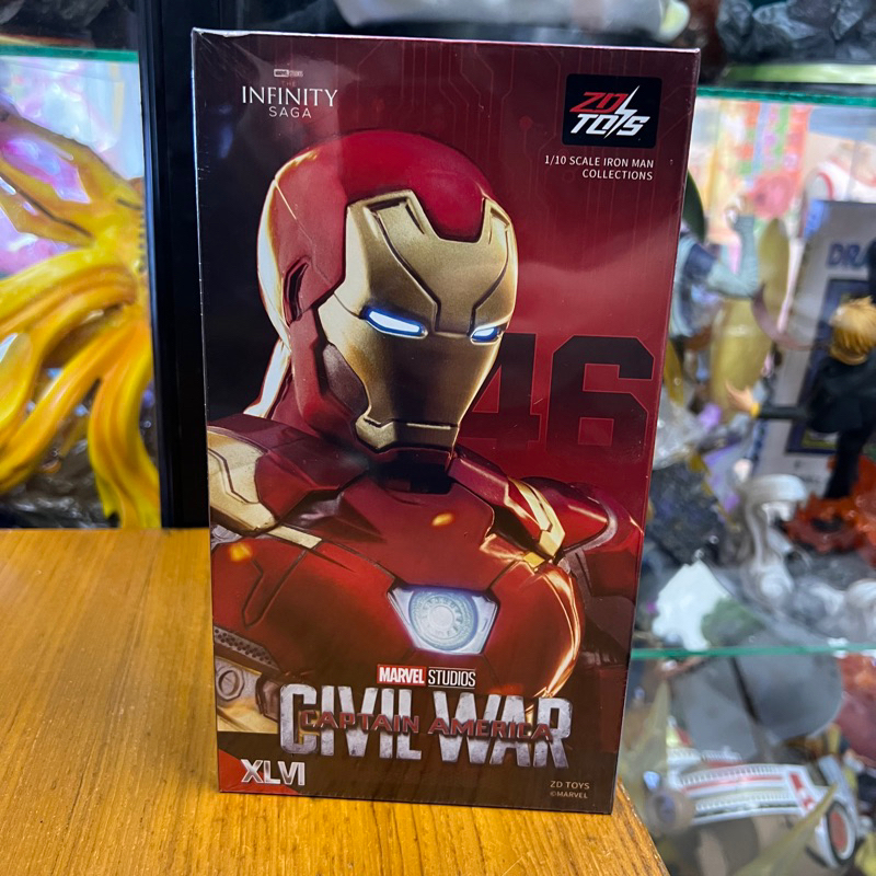 🔥แท้พร้อมส่งจากไทย🔥Model Ironman Mark 46 ZDTOYS สูง 14-15เซ็น