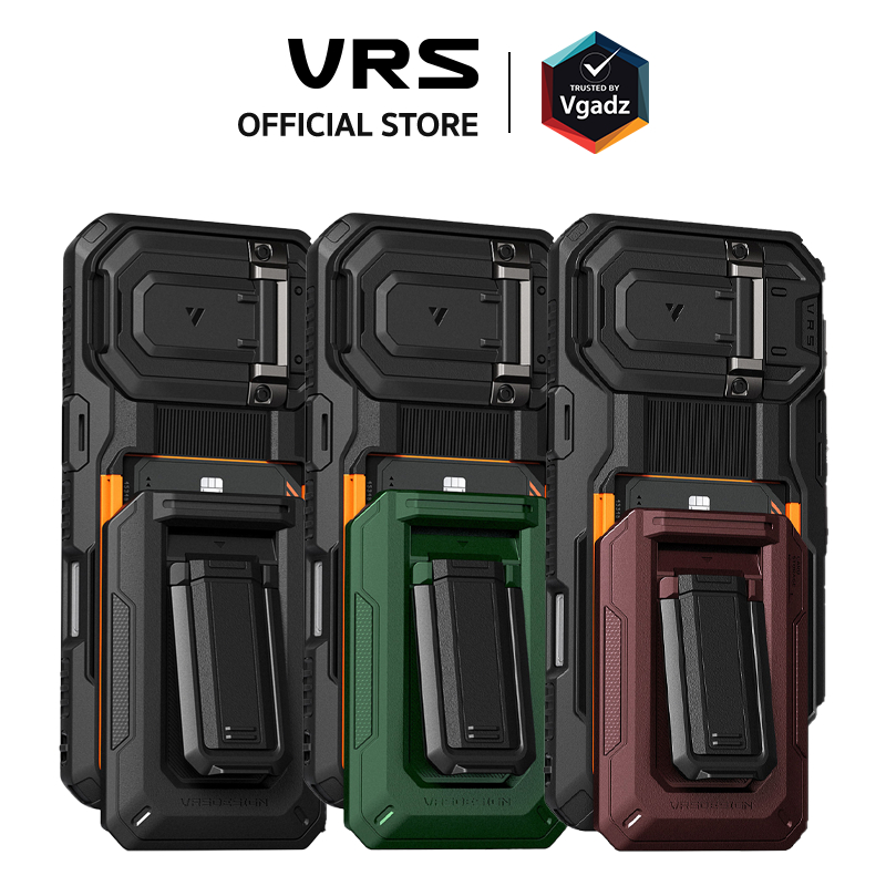 VRS - เคสสำหรับ iPhone 16 Pro / 16 Pro Max รุ่น D-Wallet Origin