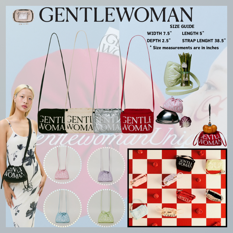 แท้ 100% Gentlewoman Micro Dumpling Bag Mini กระเป๋าเกี๊ยว gentlewomen กระเป๋า กระเป๋า เจนเทิล วู แมน ของแท้