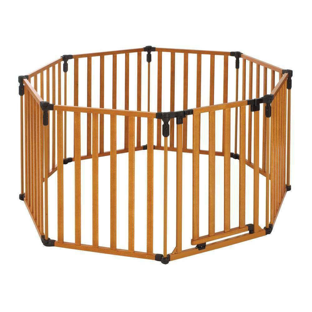 North States : NSI4940* คอกกั้น 3 IN 1 Wood Superyard