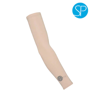 SParms ปลอกแขนกันแดด กันรังสี UV 99.8% - สีแทน