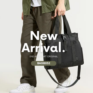 BAGB052 END&START กระเป๋าสะพาย หิ้วได้ ทรงเมสเซนเจอร์ Messenger Bagทำงานใส่เอกสาร A4 ใส่โน๊ตบุ๊คได้