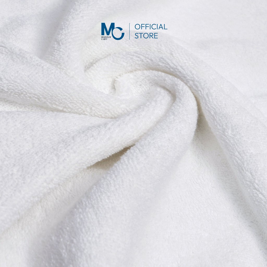 Master Care ผ้าเช็ดตัว คอตตอน 100% เกรดโรงแรม ขนาดใหญ่ 30×60 นิ้ว (20 ปอนด์) สีขาว นุ่ม ซับน้ำดี ราคา ถูกที่สุด ดีลบีเคเค แกลเลอรีภาพที่ 6