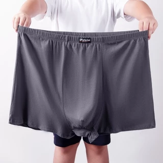 1 เซท 3ตัว 3 สี กางเกงบ๊อกเซอร์ไซส์พิเศษ 5XL - 9XL กางเกงในชายผ้าฝ้าย สำหรับคนรูปร่างสูงใหญ่