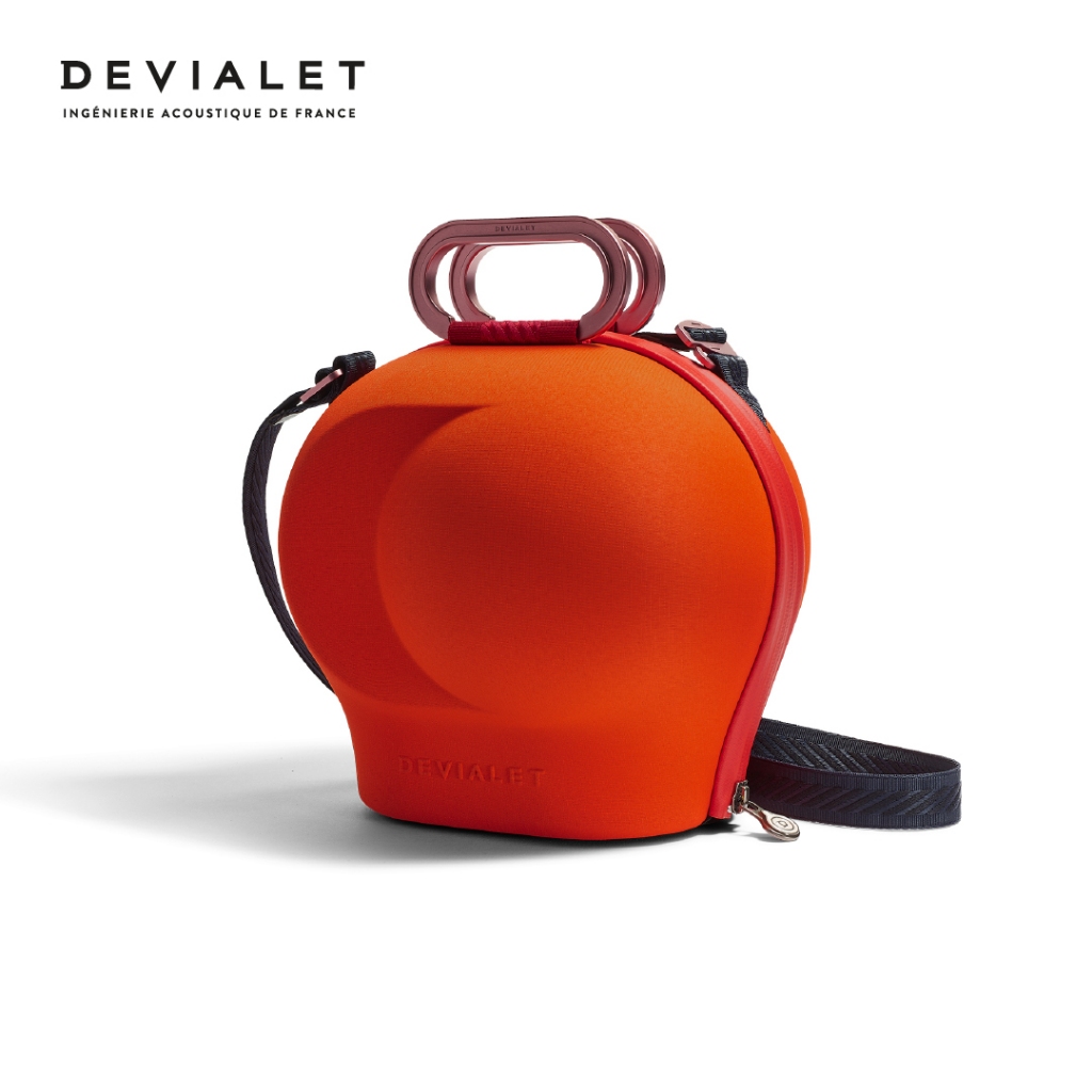 Devialet Cocoon Phantom Ultimate 98dB - กระเป๋ากันกระแทกสำหรับลำโพง สี Jupiter Orange