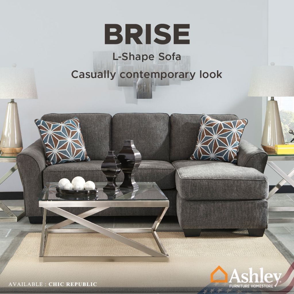 Ashley โซฟาทรง L รุ่น BRISE R-L L-Shape Sofa