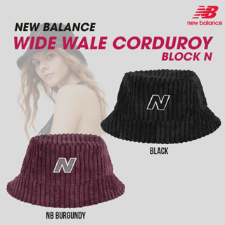 New Balance Collection หมวกบักเก็ต หมวกปีกรอบ NB UX Bucket Hat Wide Wale Corduroy LAH33017 (1300)