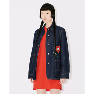 **เสื้อ KENZO RUE VIVIENNE DENIM WORKWEAR JACKET ใส่ได้ ชาย หญิง ใส่ได้หลายโอกาส สินค้าใหม่ ของแท้