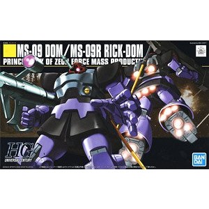 4573102558770 BANDAI HGUC 059 MS-09 Dom/MS-09R Rick Dom