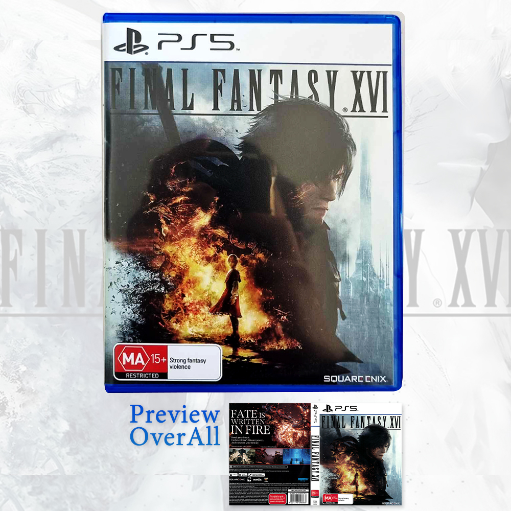 Final Fantasy XVI (Style.2) กล่องเกมส์PS5 กล่องเปล่า เกมส์ FF XVI (Style.2)